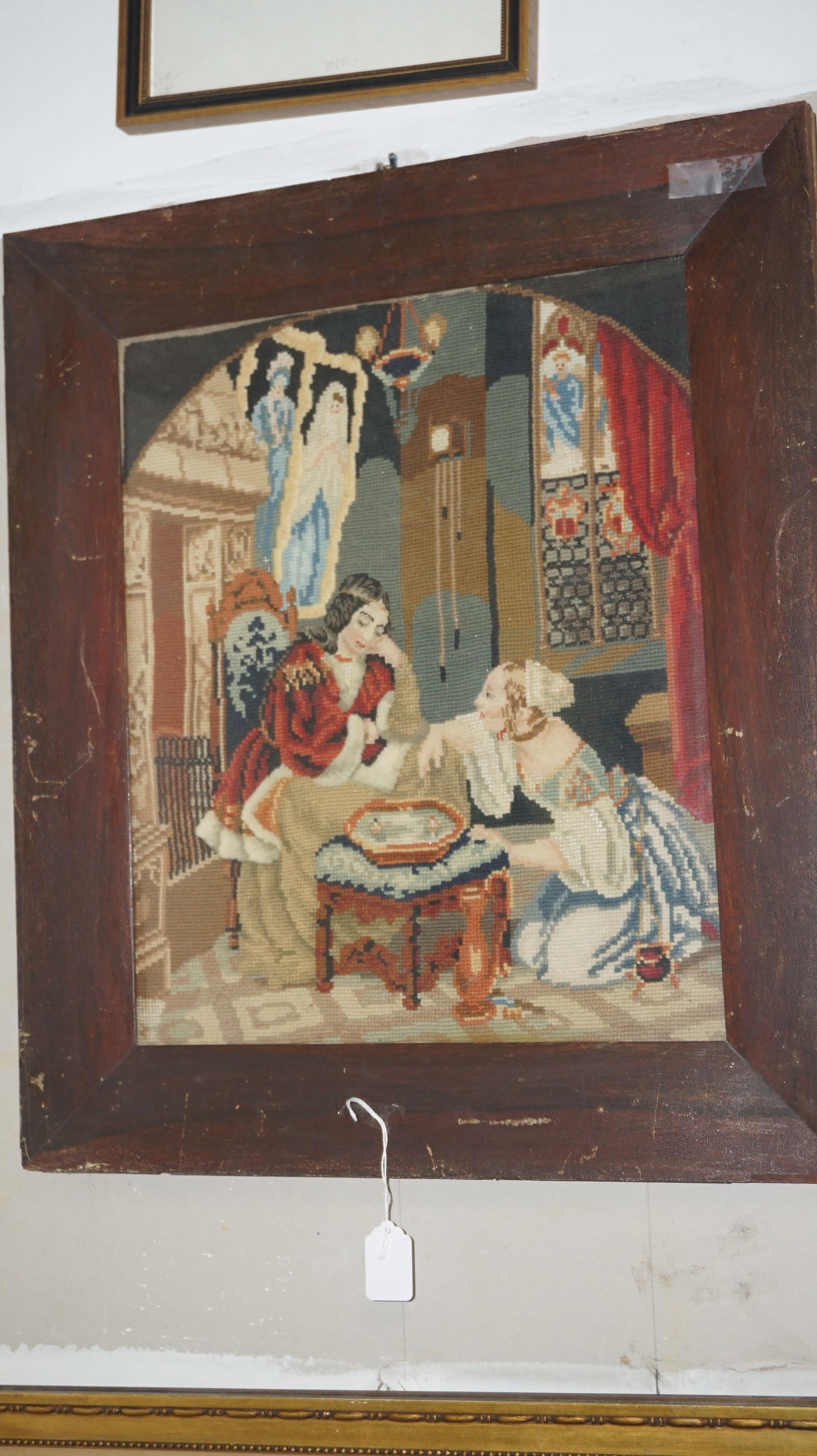 Victorian framed Needle Point (1 of 1)