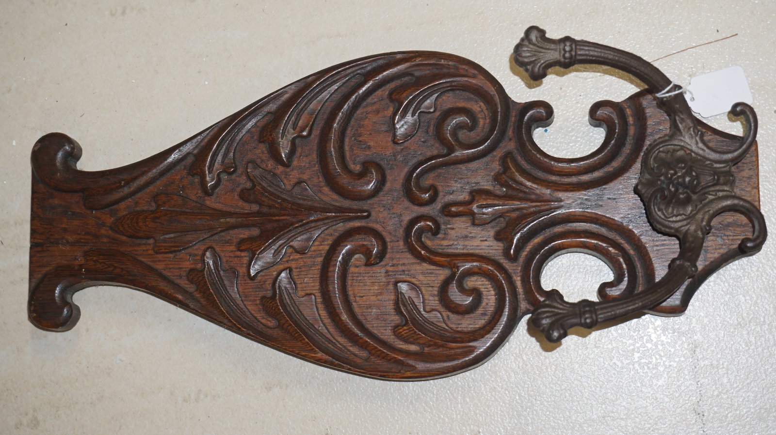 Victorian Oak Hanging Coat Rack (1 of 3)