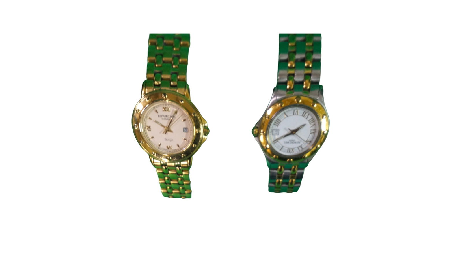 Two Women's Raymond Weil Wrist Watches (1 of 1)