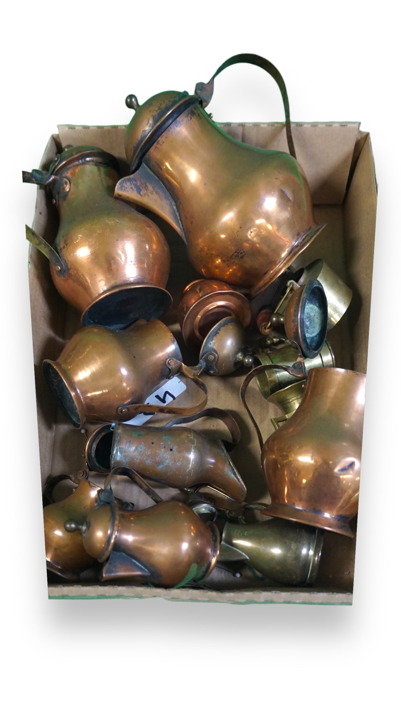 Copper - Hot water Pots, Creamers & other serving pieces (1 of 3)