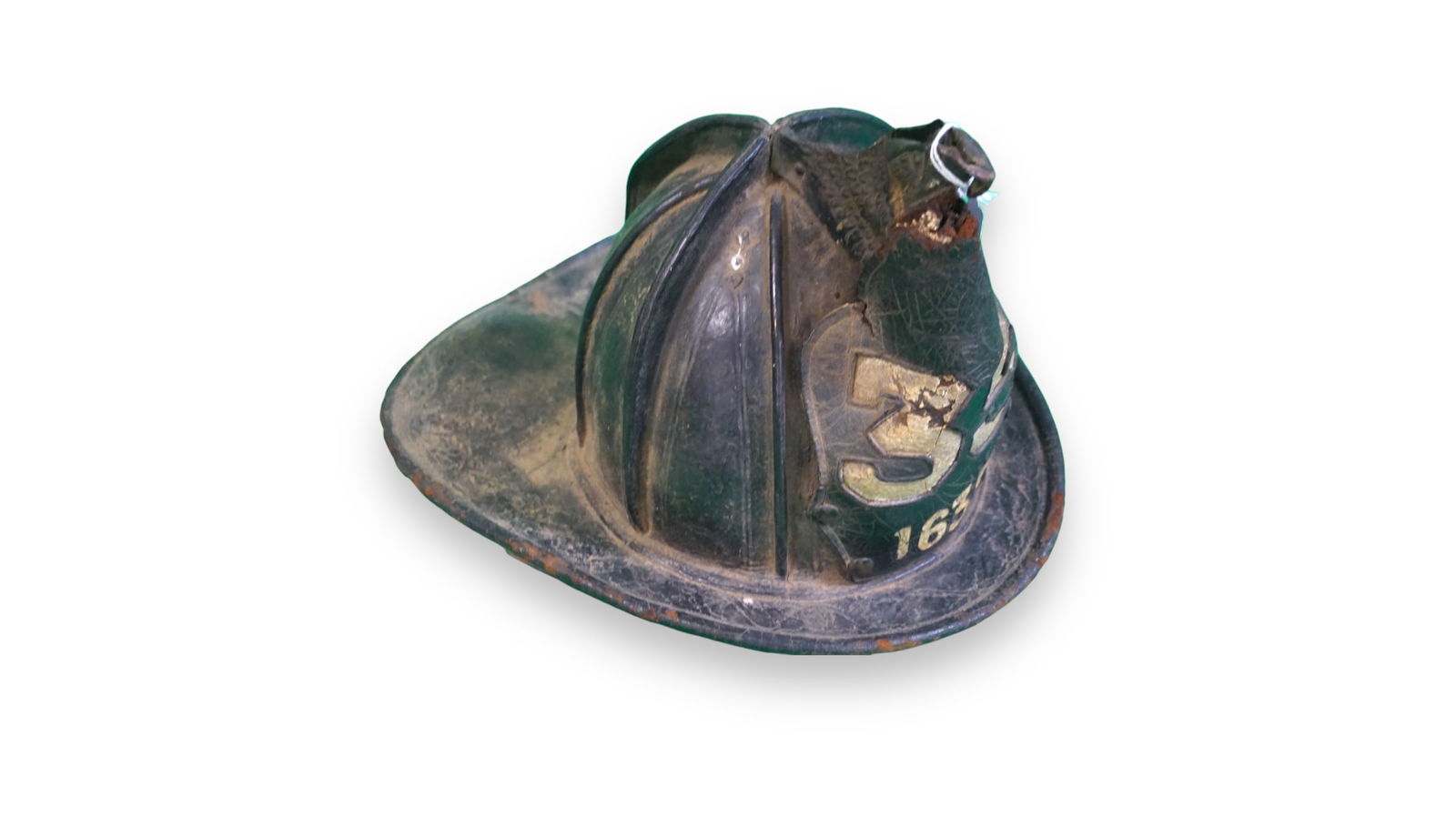 Antique New York City Fireman's Helmet (1 of 4)
