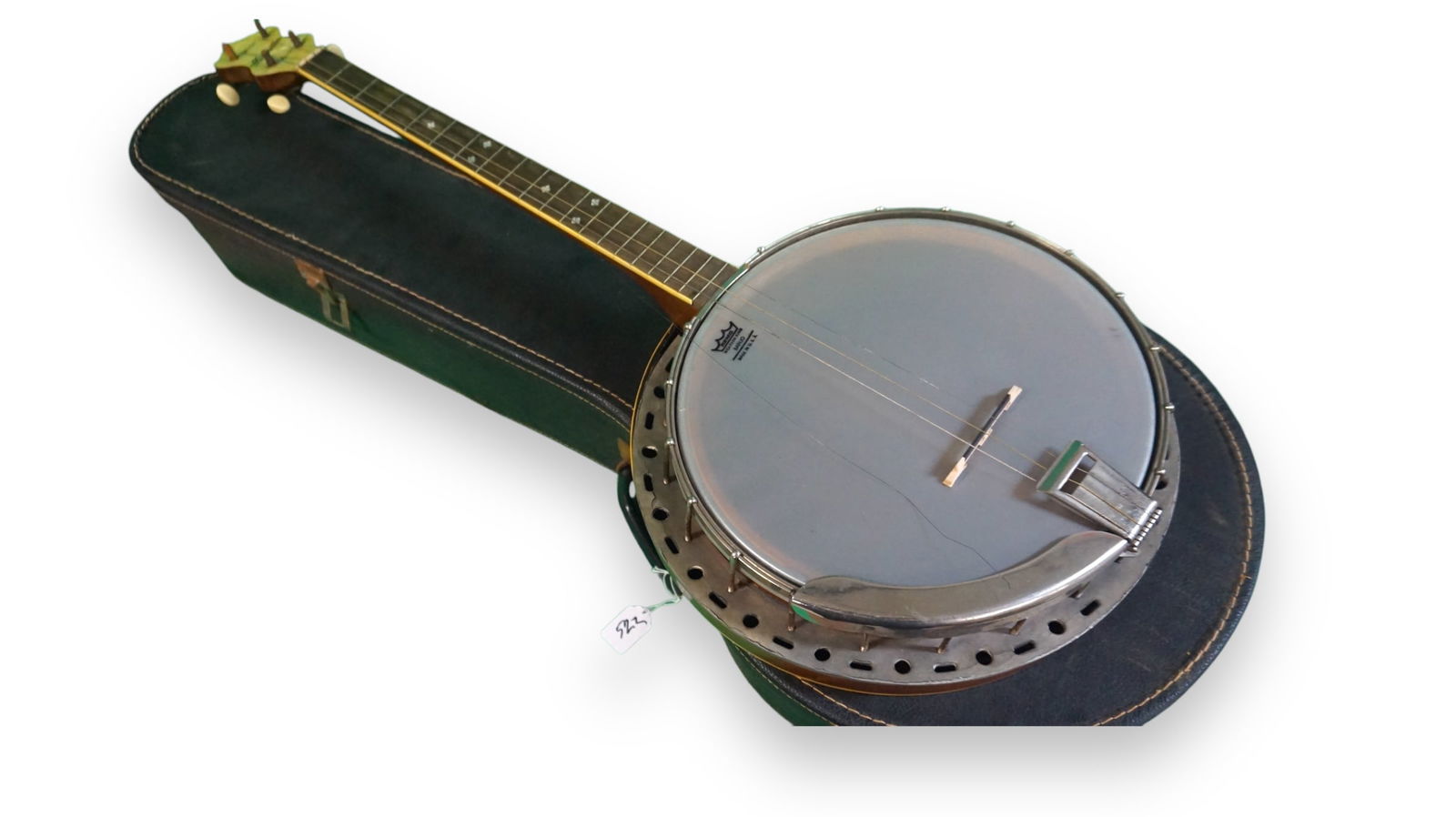 Banjo Hand painted Code or Arms MOUSKETEER measures: 33"long: Banjo Hand painted Code or Arms MOUSKETEER measures: 33"long