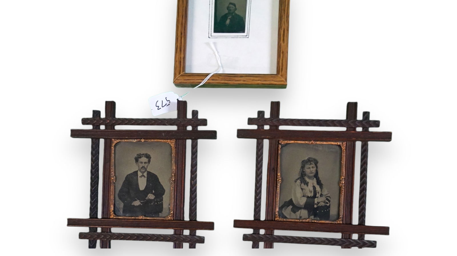 Three Victorian Tin Type Photographs (1 of 1)