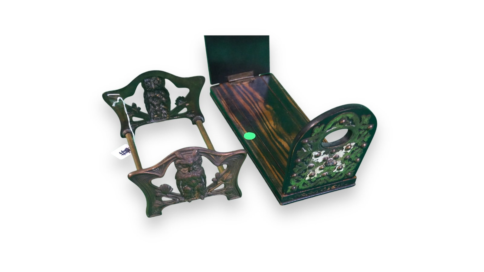 Two Antique Book Holders (1 of 1)