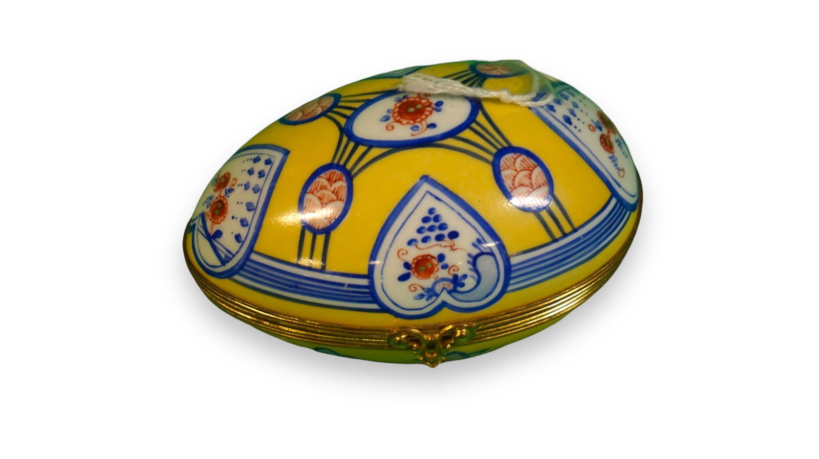 La Tallec For Tiffany Egg Shaped Box (1 of 1)