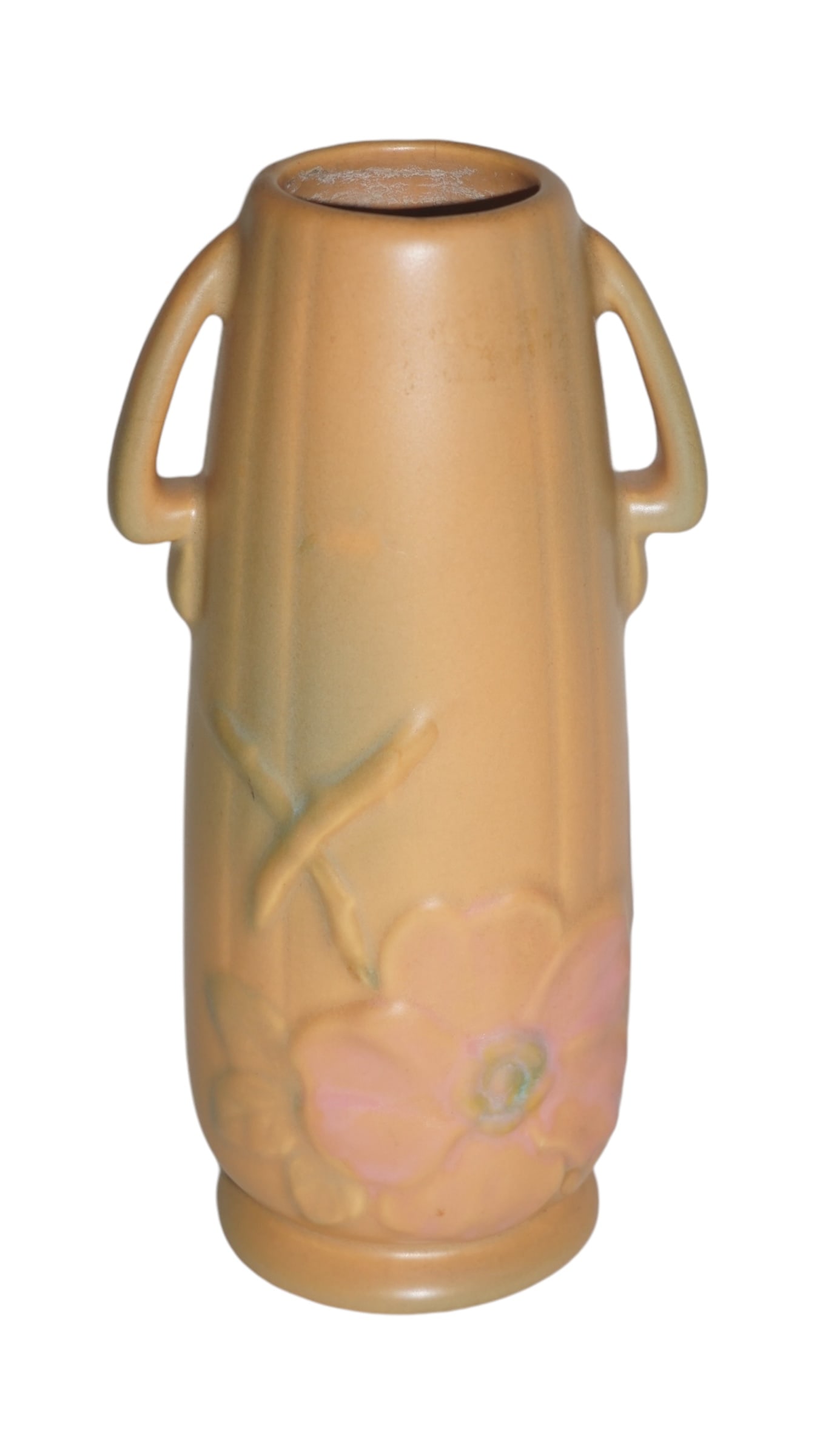 Weller Art Pottery Vase: Weller Art Pottery Vase 8" tall 3" diameter