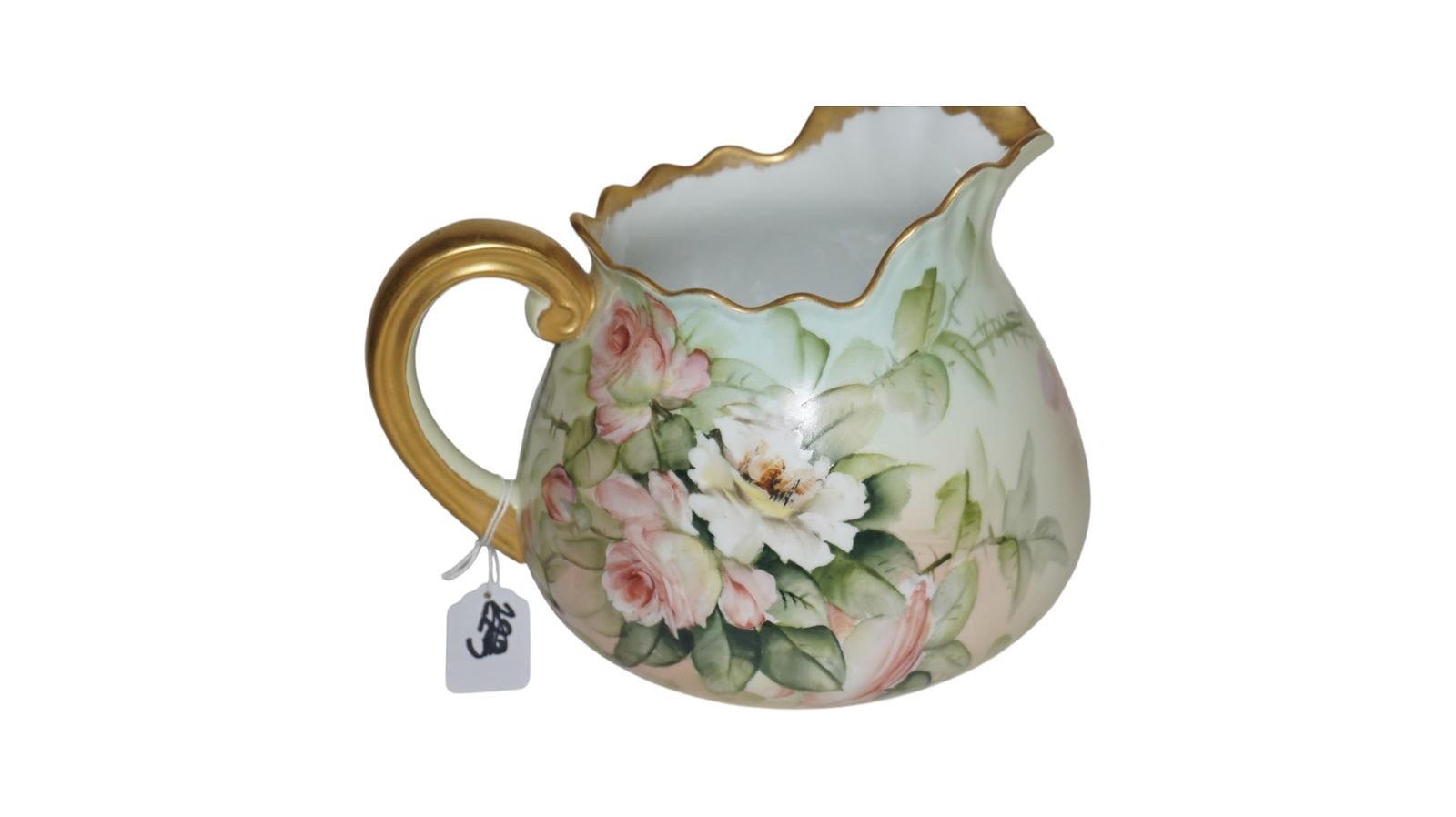 T & V Limoges Hand Painted Pitcher (1 of 4)
