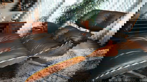 Eames Rosewood Lounge Chair & Ottoman