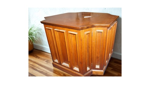 Mid-Century Modern Walnut End Table