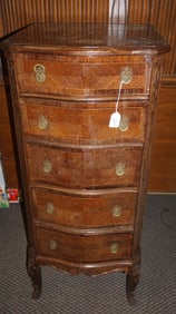French Style Satinwood Lingerie Chest