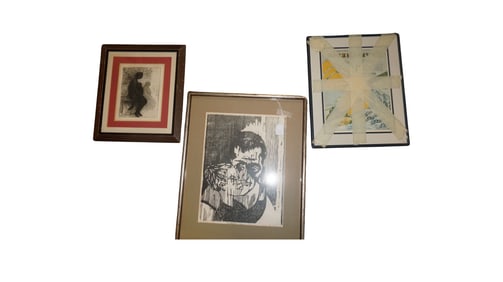 Lot of 3 Vintage Prints