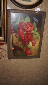 Antique Floral Print