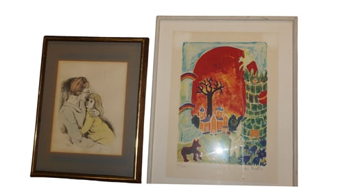 Pair of Vintage Prints