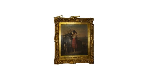 Andre Herpin Lovers in a Path