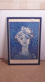 Francoise Gilot Signed Poster