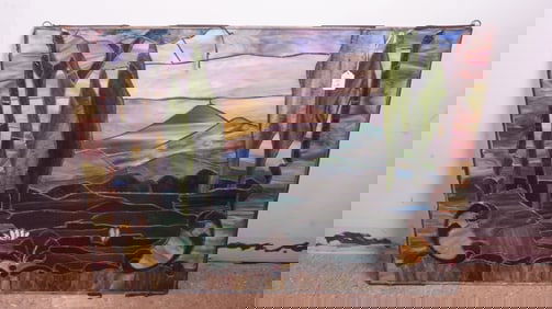 Antique Stained Glass Window