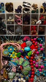 Retro Pop Color Statement Jewelry Lot