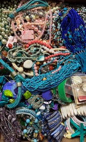 Natural Stone & Beaded Jewelry Lot