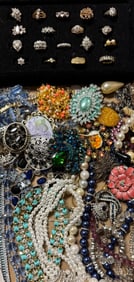 Sparklng crystal Rings, Necklaces & Brooch assortment