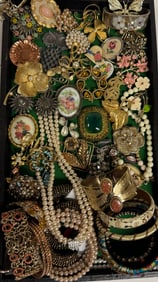 Lovely Pastel Vintage Inspired Costume Jewelry Lot