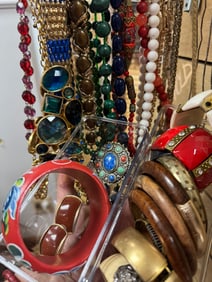 Beautiful beaded Statement Costume Jewelry Lot