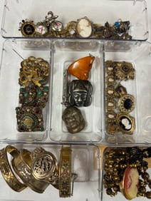 Collection of antique inspired pieces.