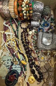 Assortment of necklaces & Bangles