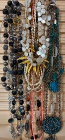 Assorted lot of Natural stone Necklaces