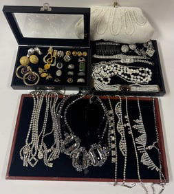 Vintage glamour Costume Jewelry Collection
