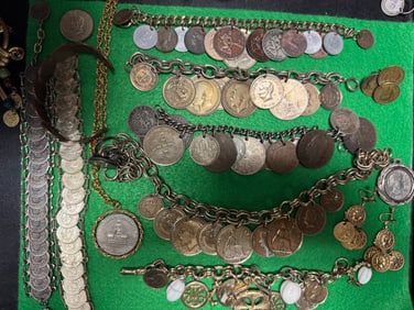 Europen Coin Jewelry Lot