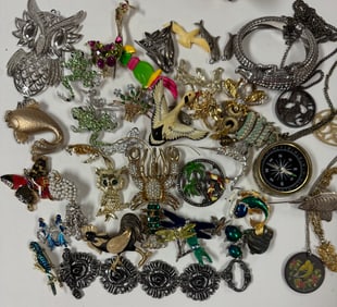 Animal motif & themed Costume Jewelry