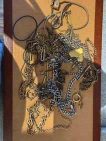 Lot of Antique Pocket Watch Chains