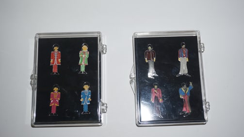 Beatles Cloisonné Pin Sets (2 sets)