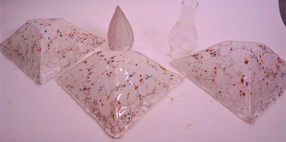 Art Glass Lamp Shades & Sconces