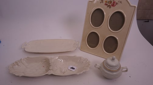 Lenox Candy Dishes & Frame Lot