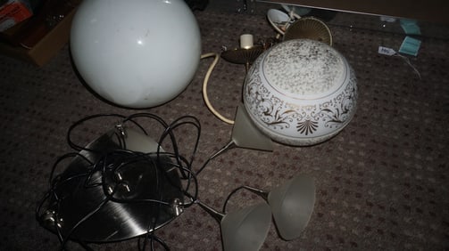 Group of 3 Light Fixtures