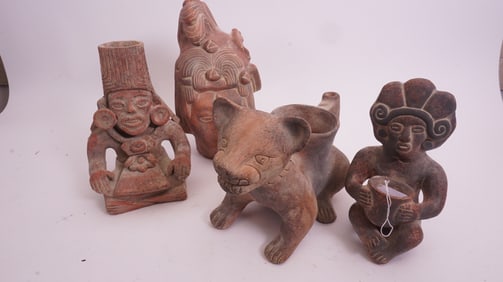 Pre-Columbian Style Figurines