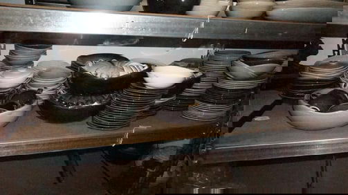 Large Raymor for Steubenville Dinnerware Lot