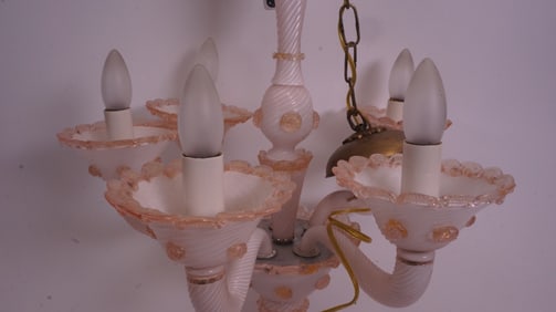 Small Venetian Glass Chandelier