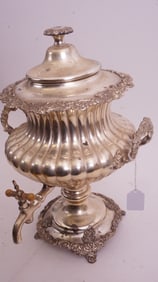 French-Style Silverplate Urn