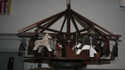 Folk Art Carousel Horse