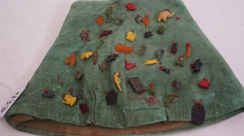 Hat w/ Antique Toy Charms