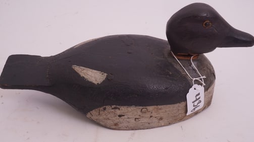 Antique Carved Duck Decoy w/ Weight