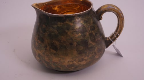 T&V Limoges Hand-Painted Pitcher