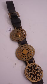 Antique Brass Chinese Hanging Ornament