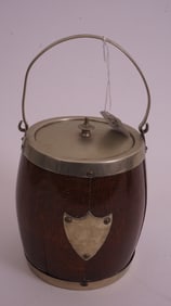 English Oak Tobacco Jar