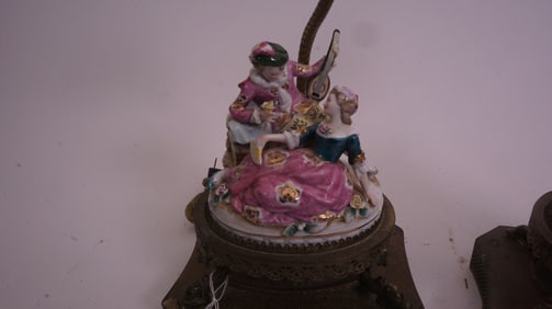 Dresden Porcelain Lamps