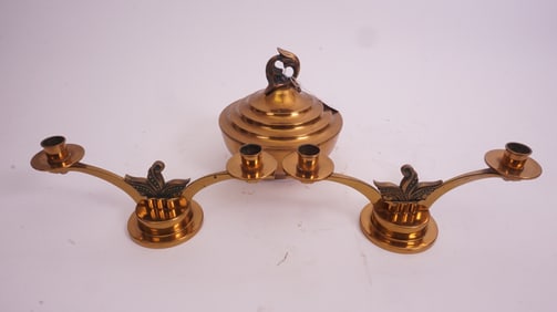 Carl Sorenson Bronze Console Set