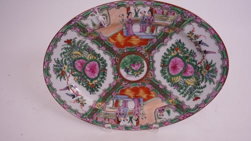 Chinese Rose Medallion Platter