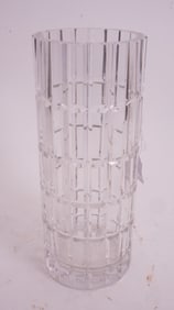 Cartier Cut Glass Crystal Vase